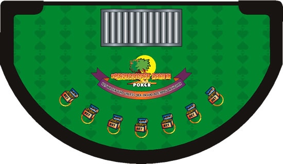 Casino Party Caribbean Stud Poker Table
